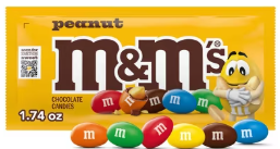 Full Sized Peanut M&M Chocolate Bar (49.3 g)