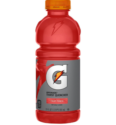 Gatorade Fruit punch (20 fl. oz)