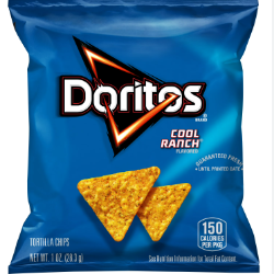 Doritos Cool ranch chips (1oz)