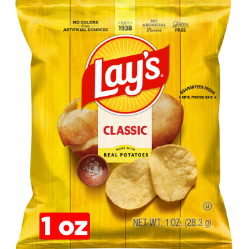 Lay's Classic chips (1oz)
