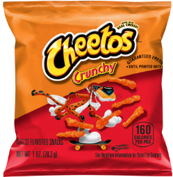 Cheetos Crunchy chips (1oz)